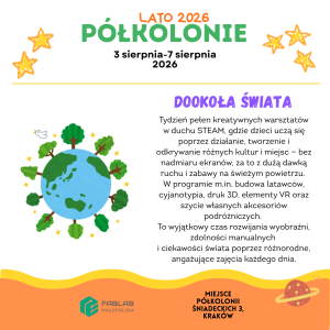PÓŁKOLONIA LETNIA - TURNUS 3 (03.08-07.08.2026)