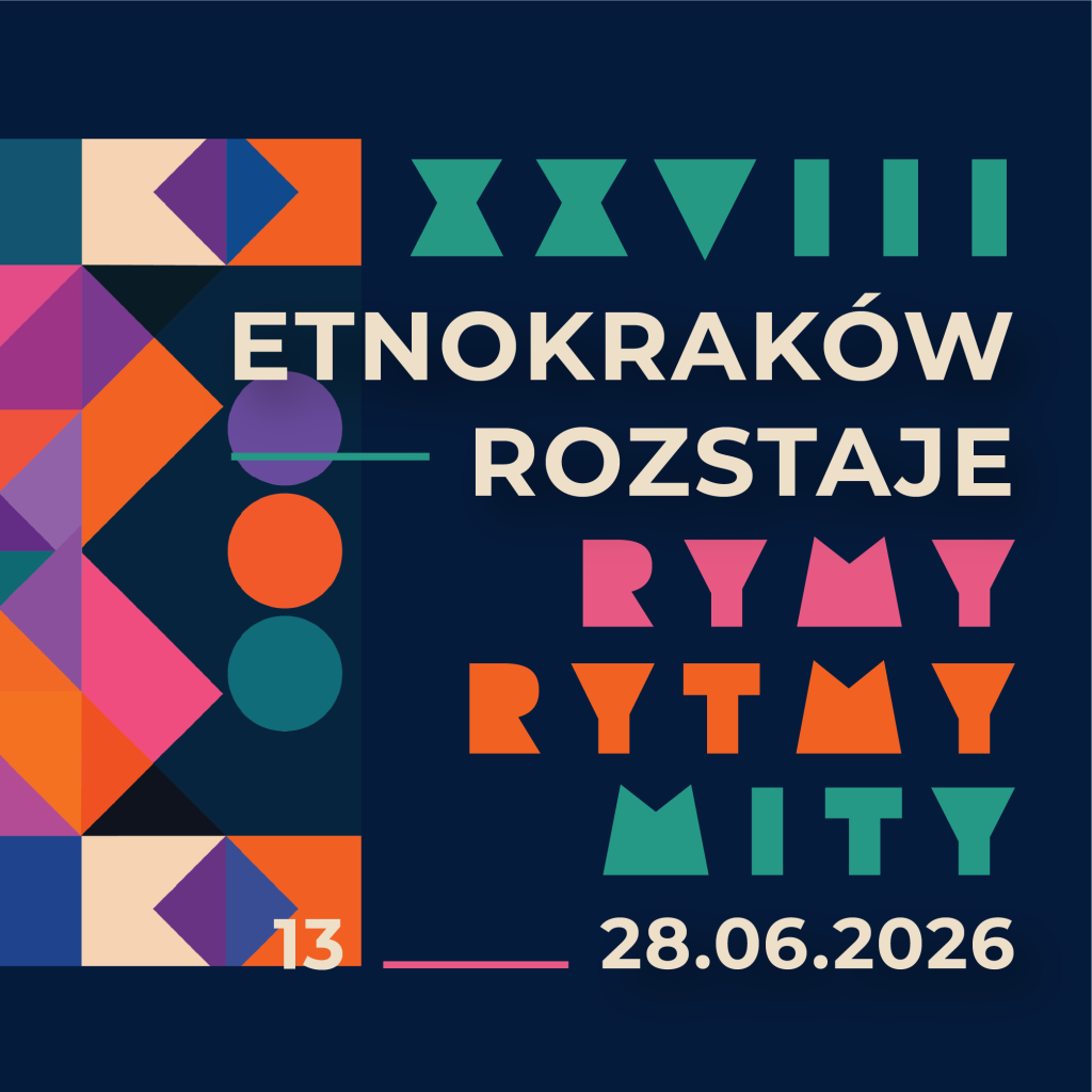 plakat festiwalu etnokraków rozstaje
