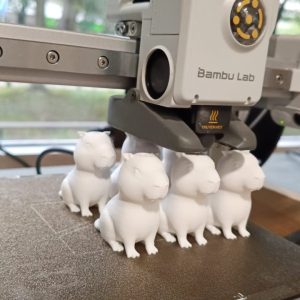 drukarka 3d drukująca figurki kapibar