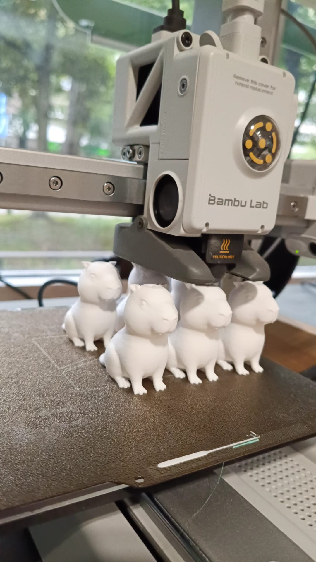 drukarka 3d drukująca figurki kapibar